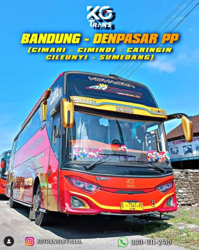 Jadwal Agen Bus Bandung Bali Tarif Harga Tiket K