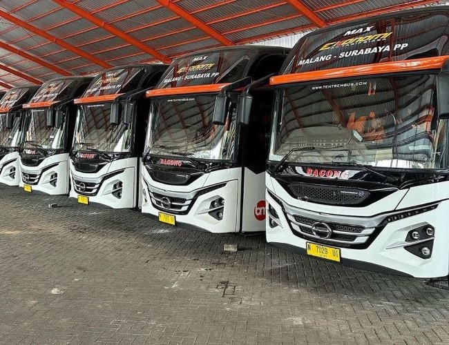 Bus Surabaya Malang - Photo by Kompas Otomotif
