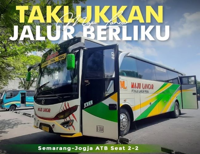 Maju Lancar Bus Semarang Jogja - Photo by YouTube