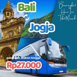 Hemat 20% Bus Bali Jogja, Gak Perlu Antre di Terminal