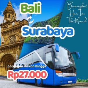 Hemat 20% Bus Bali Surabaya, Gak Perlu Antre di Terminal