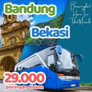 Hemat 20% Bus Bandung Bekasi, Gak Perlu Antre di Terminal