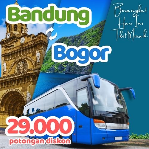 Hemat 20% Bus Bandung Bogor, Gak Perlu Antre di Terminal