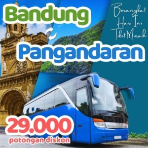 Hemat 20% Bus Bandung Pangandaran, Gak Perlu Antre di Terminal
