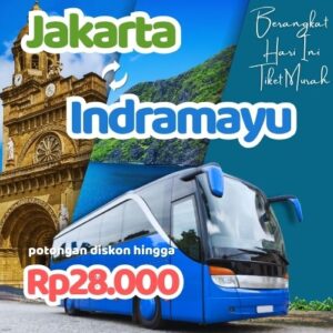 Hemat 20% Bus Jakarta Indramayu, Gak Perlu Antre di Terminal
