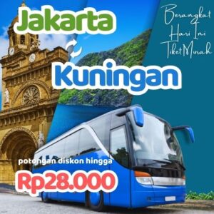 Hemat 20% Bus Jakarta Kuningan, Gak Perlu Antre di Terminal