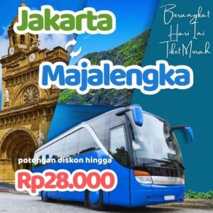 Hemat 20% Bus Jakarta Majalengka, Gak Perlu Antre di Terminal