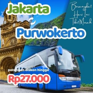 Hemat 20% Bus Jakarta Purwokerto, Gak Perlu Antre di Terminal