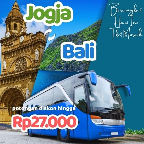 Hemat 20% Bus Jogja Bali, Gak Perlu Antre di Terminal