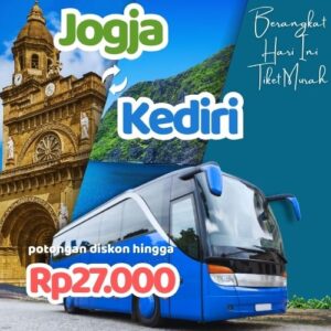 Hemat 20% Bus Jogja Kediri, Gak Perlu Antre di Terminal