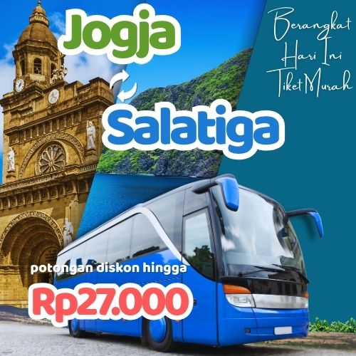 Hemat 20% Bus Jogja Salatiga, Gak Perlu Antre di Terminal