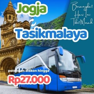 Hemat 20% Bus Jogja Tasikmalaya, Gak Perlu Antre di Terminal