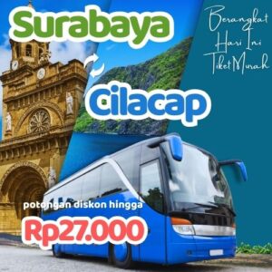 Hemat 20% Bus Surabaya Cilacap, Gak Perlu Antre di Terminal