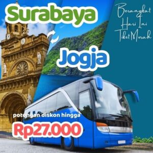Hemat 20% Bus Surabaya Jogja, Gak Perlu Antre di Terminal