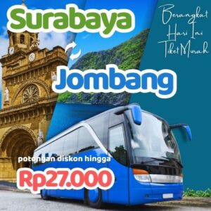 Hemat 20% Bus Surabaya Jombang, Gak Perlu Antre di Terminal
