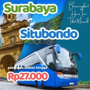Hemat 20% Bus Surabaya Situbondo, Gak Perlu Antre di Terminal