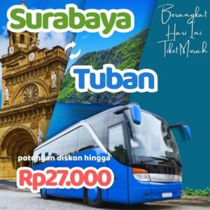 Hemat 20% Bus Surabaya Tuban, Gak Perlu Antre di Terminal