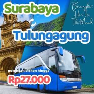 Hemat 20% Bus Surabaya Tulungagung, Gak Perlu Antre di Terminal