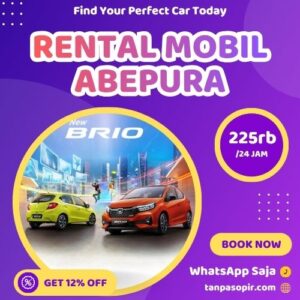 Irit 12% Rental Mobil Abepura, Bisa Lepas Kunci Atau Dengan Sopir