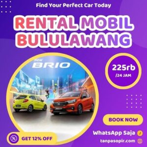 Irit 12% Rental Mobil Bululawang, Bisa Lepas Kunci Atau Dengan Sopir