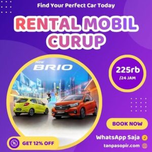 Irit 12% Rental Mobil Curup, Bisa Lepas Kunci Atau Dengan Sopir