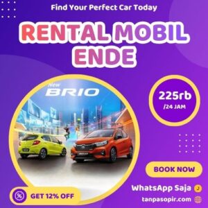 Irit 12% Rental Mobil Ende, Bisa Lepas Kunci Atau Dengan Sopir