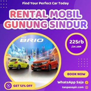 Irit 12% Rental Mobil Gunung Sindur, Bisa Lepas Kunci Atau Dengan Sopir