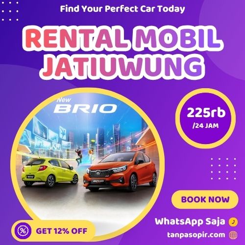 Irit 12% Rental Mobil Jatiuwung, Bisa Lepas Kunci Atau Dengan Sopir