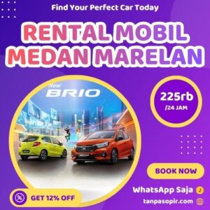 Rental Mobil Medan Marelan Lepas Kunci, Harga Sewa Murah Mulai 350rb