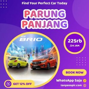 Irit 12% Rental Mobil Parung Panjang, Bisa Lepas Kunci Atau Dengan Sopir