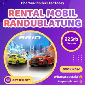 Irit 12% Rental Mobil Randublatung, Bisa Lepas Kunci Atau Dengan Sopir