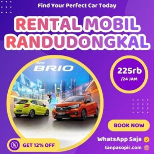Irit 12% Rental Mobil Randudongkal, Bisa Lepas Kunci Atau Dengan Sopir