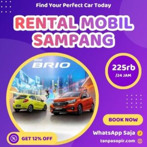 Irit 12% Rental Mobil Sampang, Bisa Lepas Kunci Atau Dengan Sopir