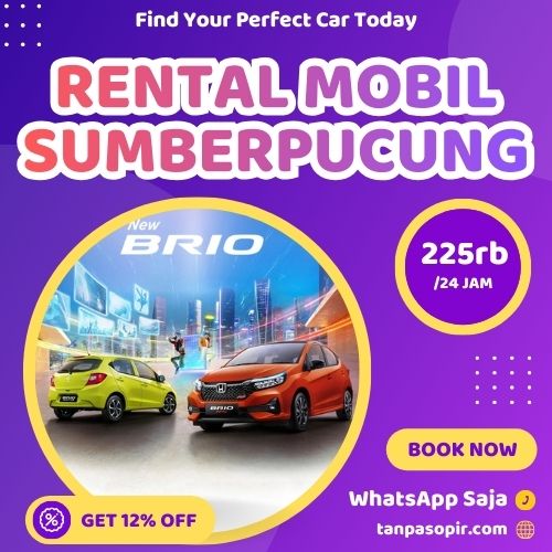 Irit 12% Rental Mobil Sumberpucung, Bisa Lepas Kunci Atau Dengan Sopir