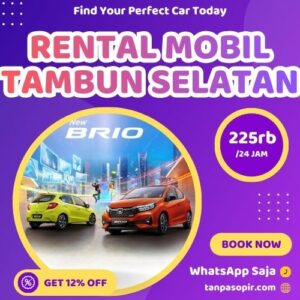 Irit 12% Rental Mobil Tambun Selatan, Bisa Lepas Kunci Atau Dengan Sopir