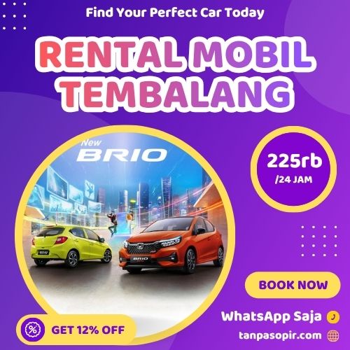 Irit 12% Rental Mobil Tembalang, Bisa Lepas Kunci Atau Dengan Sopir