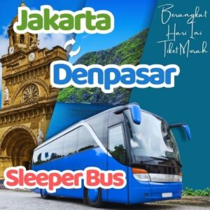Hemat 20% Sleeper Bus Jakarta Denpasar, Gak Perlu Antre di Terminal