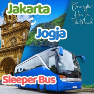 Hemat 20% Sleeper Bus Jakarta Jogja, Gak Perlu Antre di Terminal