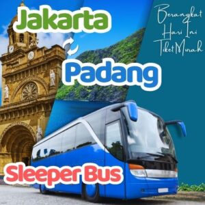 Hemat 20% Sleeper Bus Jakarta Padang, Gak Perlu Antre di Terminal