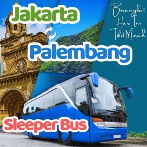 Hemat 20% Sleeper Bus Jakarta Palembang, Gak Perlu Antre di Terminal