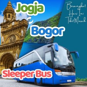 Hemat 20% Sleeper Bus Jogja Bogor, Gak Perlu Antre di Terminal