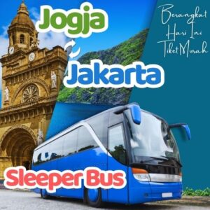 Hemat 20% Sleeper Bus Jogja Jakarta, Gak Perlu Antre di Terminal