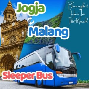 Hemat 20% Sleeper Bus Jogja Malang, Gak Perlu Antre di Terminal