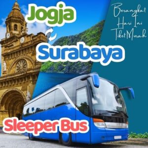 Hemat 20% Sleeper Bus Jogja Surabaya, Gak Perlu Antre di Terminal