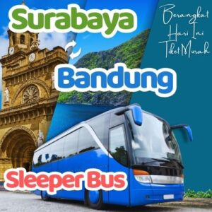 Hemat 20% Sleeper Bus Surabaya Bandung, Gak Perlu Antre di Terminal