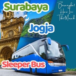Hemat 20% Sleeper Bus Surabaya Jogja, Gak Perlu Antre di Terminal