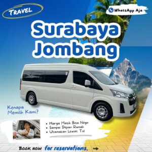 Hemat 10% Travel Surabaya Jombang, WhatsApp Aja Gak Perlu Antre